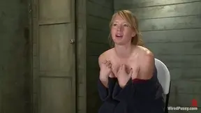 Sensual Ami Rides Vibrant Dildo With Wired Pleasure Enhancements