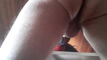 17 minutes of hogtied extreme blowjob and deepthroat with massive oral creampie