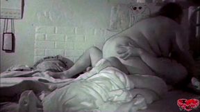 con mi amante en la cama del cornudo