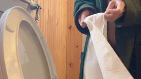 Eo of Hana Chan Sexy Japanese in Bathroom and Bed Room the Water She Drain Out Amazing