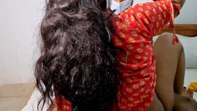 Sexy bhabhi Both are very happy to call Devar home