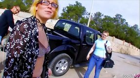 BBW Teen Pickup and talk to Rough First Time Anal Sex Outdoor at the Beach