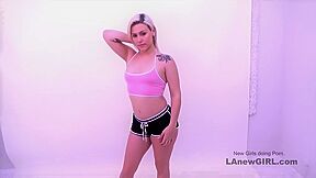 Sexy Tattooed Girl Gets Fucked At Modeling Audition