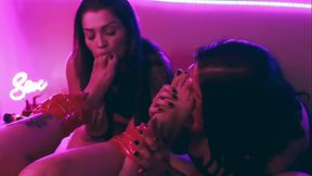 These 3 Girls Playing With Feet Will Be The Most Beautiful Thing You Will See Today