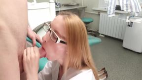 Ukrainian Dentist Seduced An Intern At Work And He Fucked Her Hard In The Ass And Cum On Face In 4k 30 Min