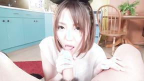 ”Narumi Ayase mind blowing P-O-V meat sucking play”