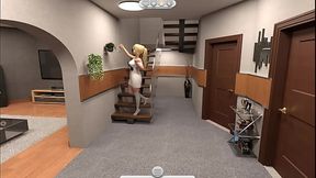 5- ROSIE regando las PLANTAS antes de | Happy Summer Rosie | Gameplay | Novela Visual en Espa&ntilde_ol | Videojuego PORNO