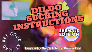 Of Fuck stick Deepthroating Commands the Ladyboy Has a Massive Tastey Man rod and You Are Going to Gargle It