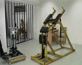 Sandras Spanking Machine - Ass Paddle
