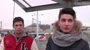 Czech Hunter: Kiss to Start an Adventure at Station