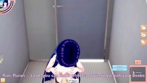 Fuck, surrender to Hinata's Koikatsu solo self-pleasure session