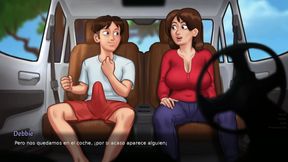 My stepmom took my virginity, and we never stop fucking when we're alone - summertime saga