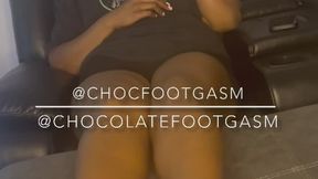 Chair foot tickle