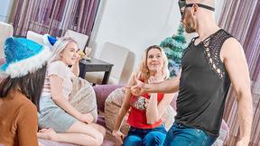 ”Spicy group sex on New Year’s night”