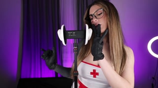 ASMR NURSE EAR LICKING  NSFW Videos on Onlyfans