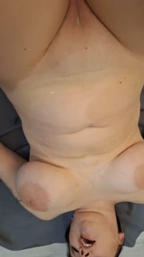 Pissing and pisisng on myself.