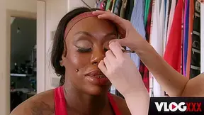 Ebony Mystique Gives A Sensual Performance Before Getting Dicked