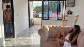 COME STEPSISTER DON'T MASTURBATE ANYMORE &mdash;  HERE'S MY COCK  My stepsister is addicted to sex and I take away her desire by fucking her in the ass