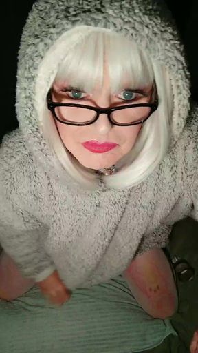 Cute Tranny Cumming