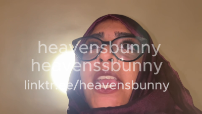 Hijabi Goddess COVERS YOU in Spit