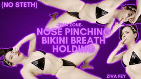 Nose Pinching Bikini Breath Holding (NO STETH) 4K