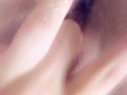 Playing With My Tight Pussy(;