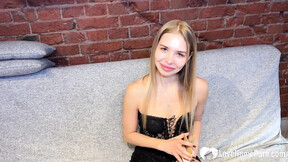 Our Card Bet Ends with Me Fucking Her Hard on the Couch