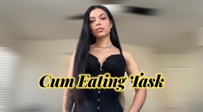 Cum Eating Task