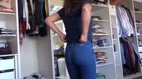 First time my wife shows off in front of my best friend before fucking