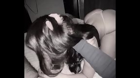 Young Latina girlfriend fucked hard by mature, beefy man after work trip