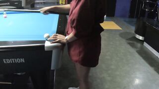 UNBELIEVABLE! Big BootyThai Goddess Devin Collides with Billiard Magic  Blows Her Load in Sizzling POV Blowjob