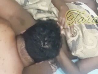 Nasty ebony angel having a great time.