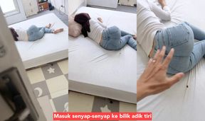 EPS. 3 - Sneaking into My Stepsister's Room While She Was Resting, When My Wife Was Already Gone - Malaysian Hijab