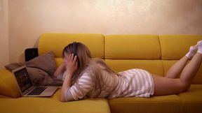 Stepsister caught watching porn DadaDeville Anal&#x1F44C; Plug Multiple Orgasm&#x1F4A6; Amateur Milf Fart Hot Sex