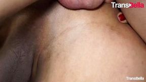 TRANS BELLA Beautiful Shemale Graziella Toledo Sucks Cock Before Hot Anal Sex