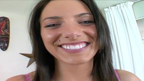 shayna st lucia deepthroats and takes facial cumshot