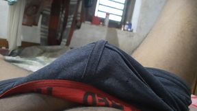 Hot Six Pack Boy Masterbating in the Room