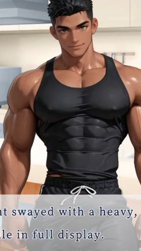 Your true love of muscular boyfriend has arrived.   Clip 1