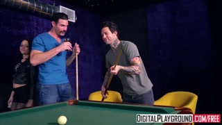 Pool Shark- Holly Hendrix takes to sticks