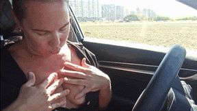 Big tits bounce when i cant start my car and pedal press 2 b