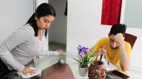 fuck my horny stepsister&#039;s pussy in exchange for doing a homework-CREAMPIE - Porn in Spanish