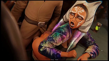 Ahsoker [ Parody Hentai Game ] Ep.4 Ahsoka Tano Gangbang !