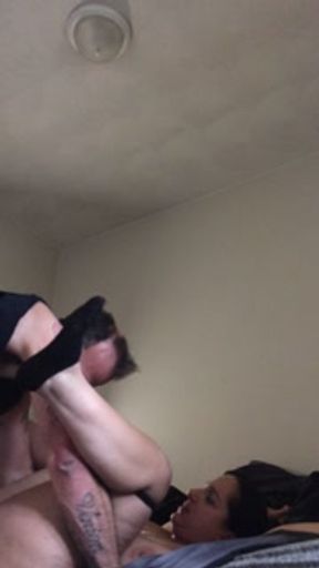 But ass babe gets her tight pussy pumped full of cum