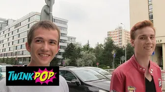 Handsome Czech Twink Bareback Ass Fucked in Cash Threesome