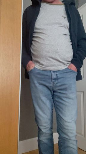 Flashing my cock