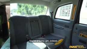 Jobless Blonde's Pink Pussy Destroyed by Big Cock in Fake Taxi Cum Gush