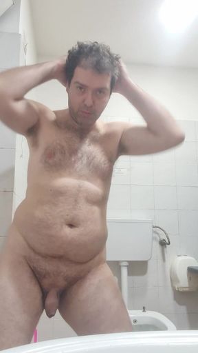 I Am All Naked in the Bathroom