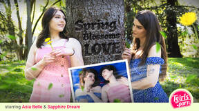 ”TGIRLS PORN - Spring Blossoms Love”