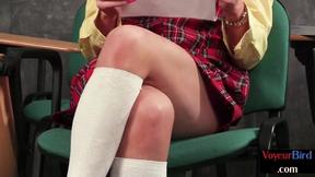 ”21yo university voyeur teases teacher”