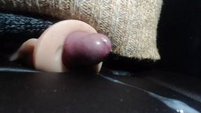 close up cumshot flehlight
